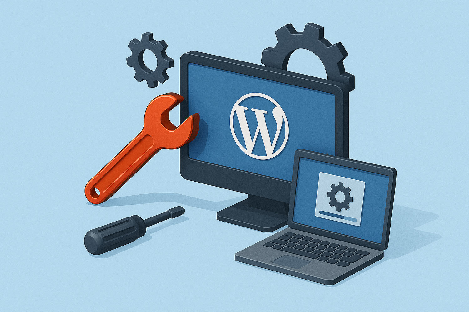 Webseiten-Wartung für WordPress Webseiten